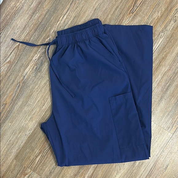 Navy Blue Scrub Pants - Picture 1 of 4